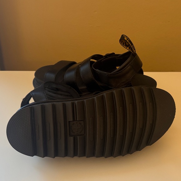 Dr. Martens Black Strappy Platform Sandals - Picture 4 of 4